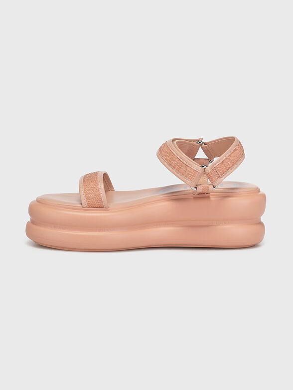 ARIA 03 sandals with appliqué rhinestones - 4