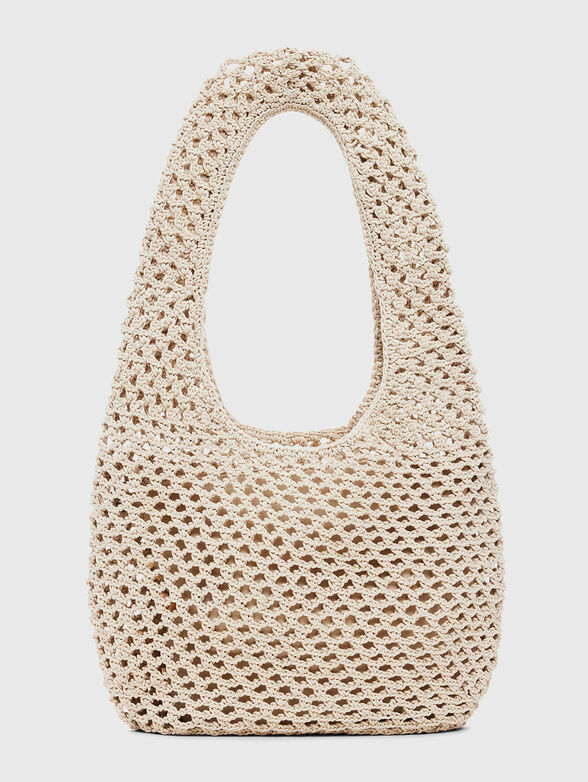 Big knitted bag with tote bag - 3