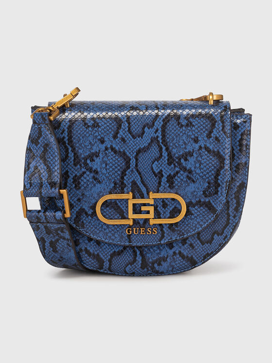 Crossbody bag with animal print - 1