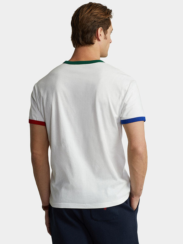 T-shirt with Polo Bear print and colored accents - 3