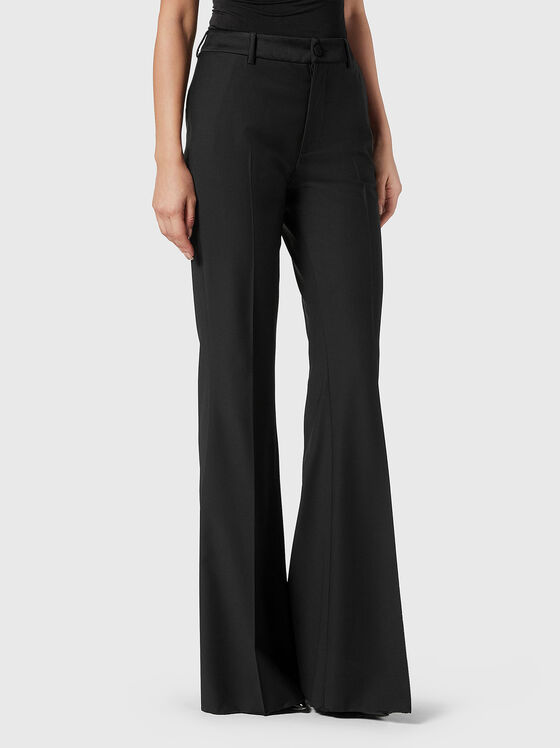 Pantaloni din amestec de lână  - 1