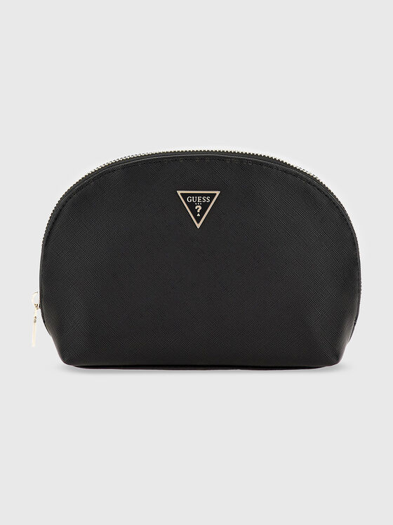 DOME black pouchbag with logo accent - 1