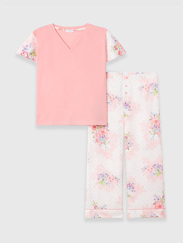 DAPHNE pyjamas with cropped pants - 4