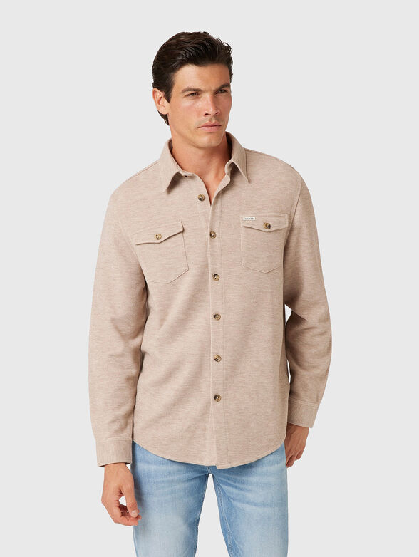 COLLINS viscose blend shirt - 1