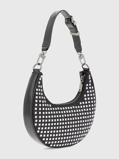LUA small hobo bag with rhinestones - 3