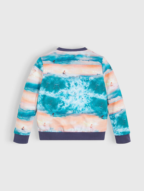 Sweatshirt with nautical print - 2
