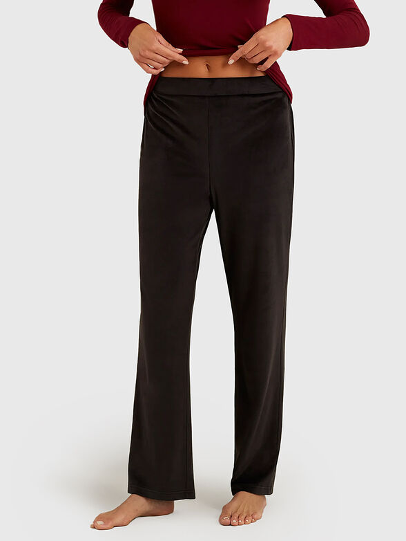 CHEENILLE black pants - 3