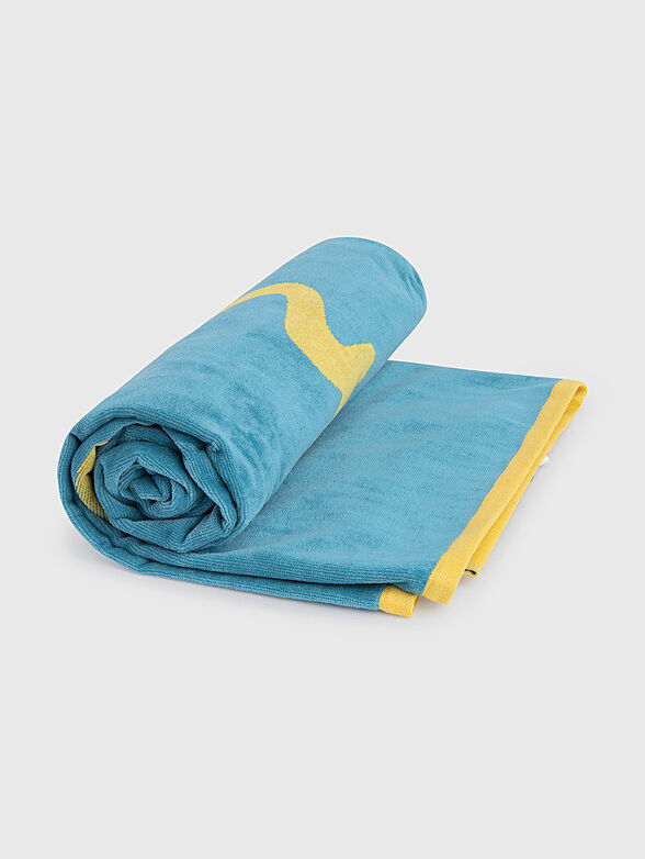 TOWEY beach towel with logo lettering - 2