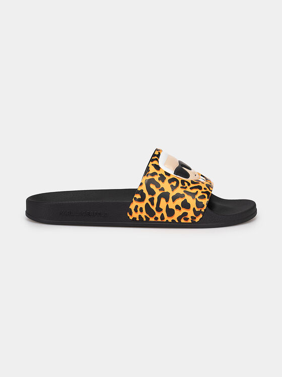 KONDO slides with animal print - 1