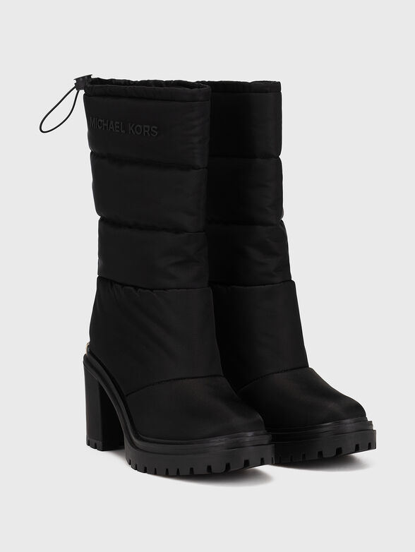 HOLT quilted boots with logo detail - 3
