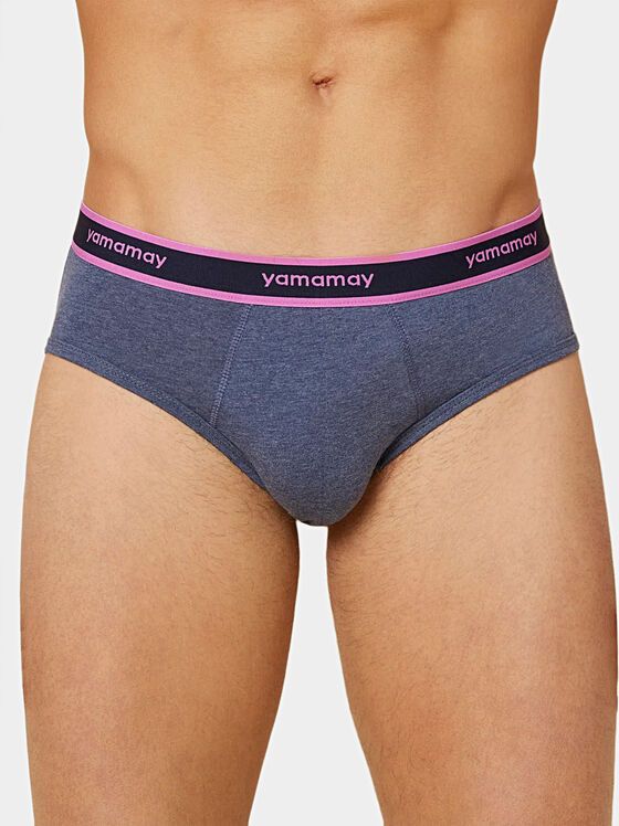 NEW FASHION COLOR black briefs - 1