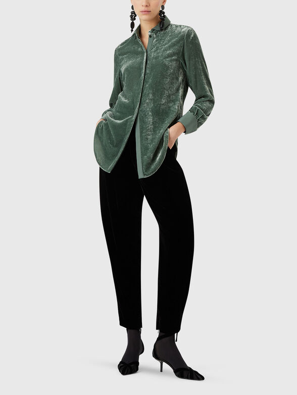 Velvet shirt - 2