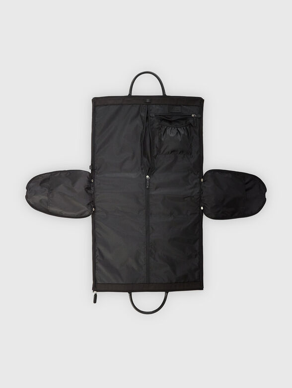 Black sports bag with logo detail - 6