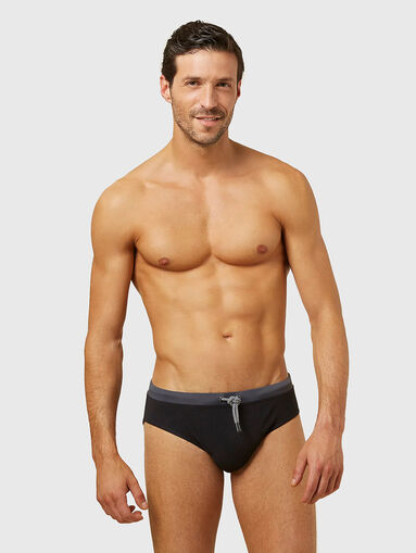 PASSEPARTOUT swimsuit in black - 4
