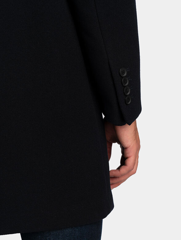 JORDAN coat in dark blue color - 4