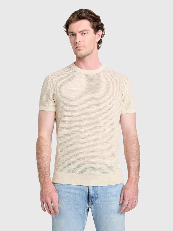 Sweater with short sleeves  - 1