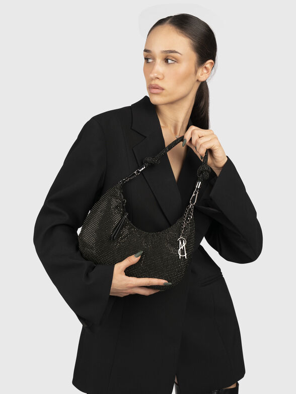 BKAYA black bag with logo accent - 2