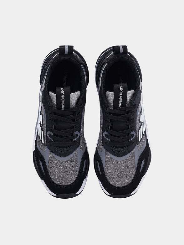 Sneakers with sparkling patches - 6