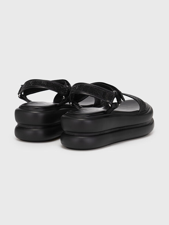 ARIA 03 sandals with appliqué rhinestones - 3
