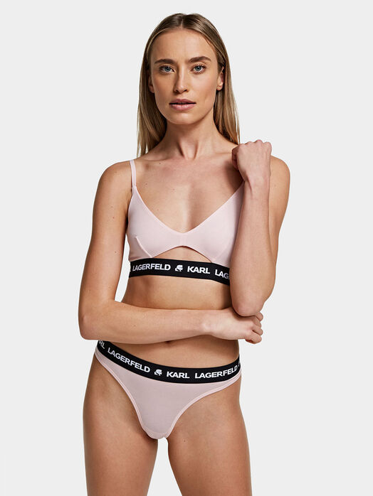 Set of 2 G-strings with logo