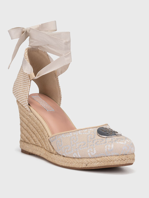 DAMITA 04 espadrilles with logo print - 2