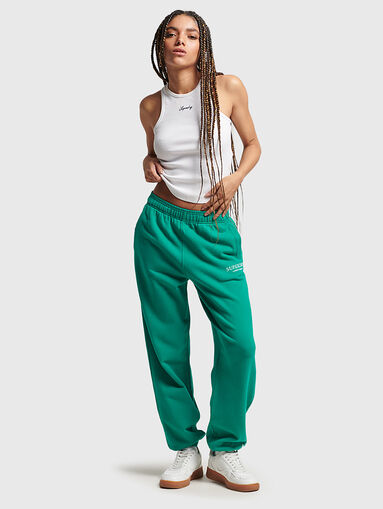 CODE CORE sports pants in beige color - 5
