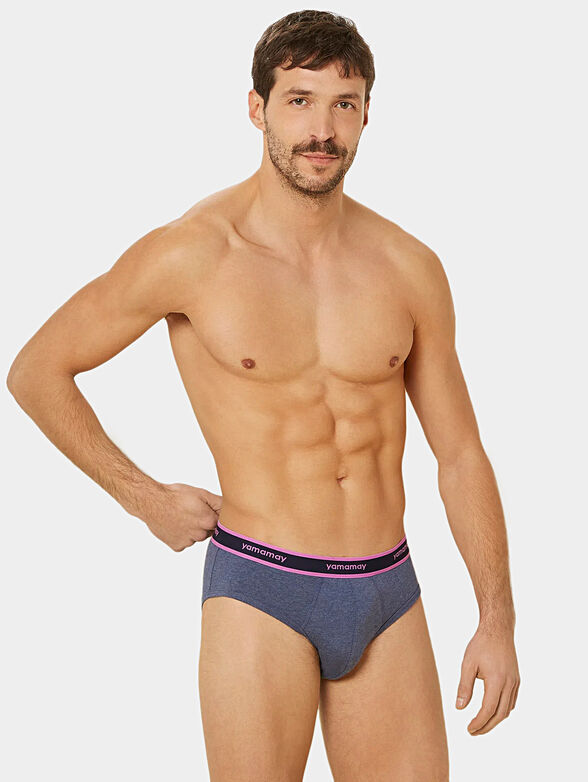 NEW FASHION COLOR black briefs - 3