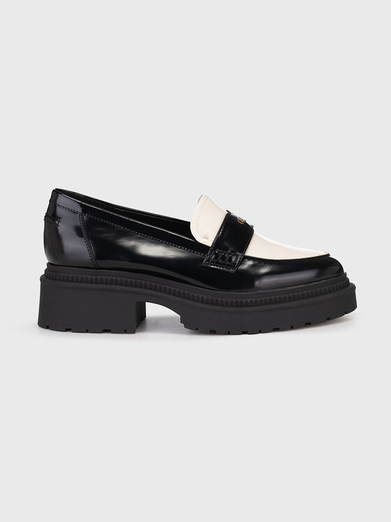 Mocasini FINDA2 cu design contrastant  - 1