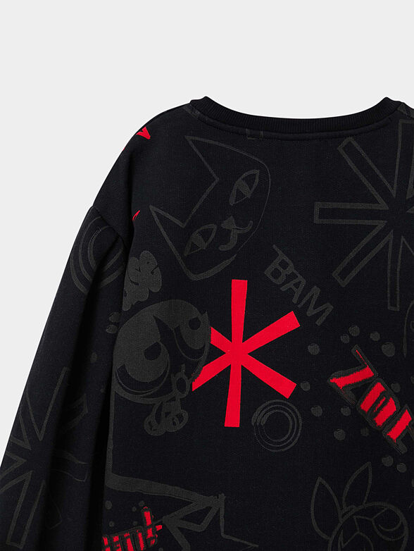 Powerpuff Girls print sweatshirt - 4