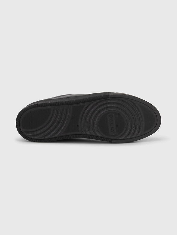 RYVER black sneakers with metal detail - 5