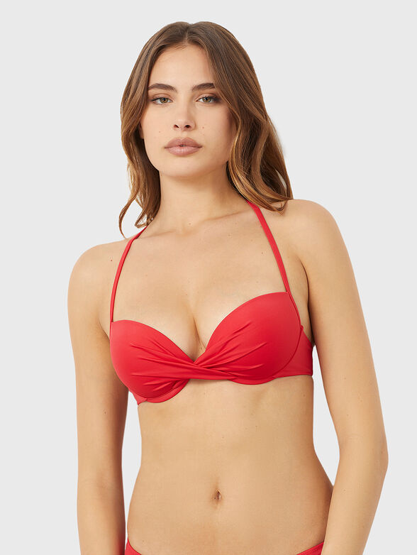 ESSENTIALS bikini top with push up effect - 4