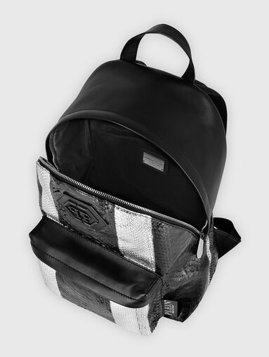 Snakeskin backpack - 5