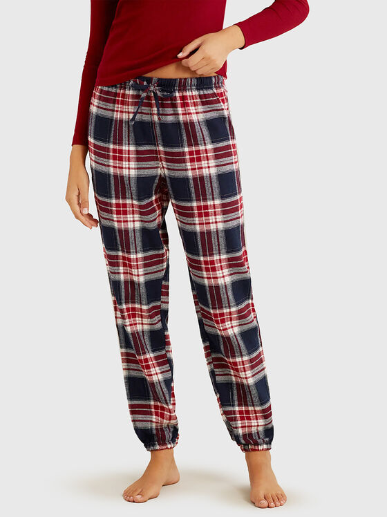 MIX & MATCH pajama bottom with check pattern - 1