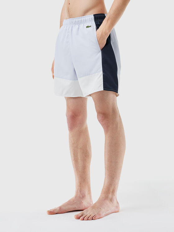 Pantaloni scurți de plajă cu logo - 1