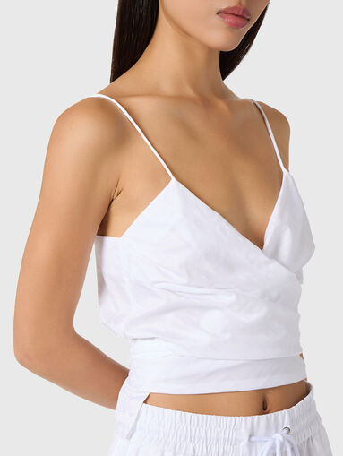 Cotton top with thin straps - 5