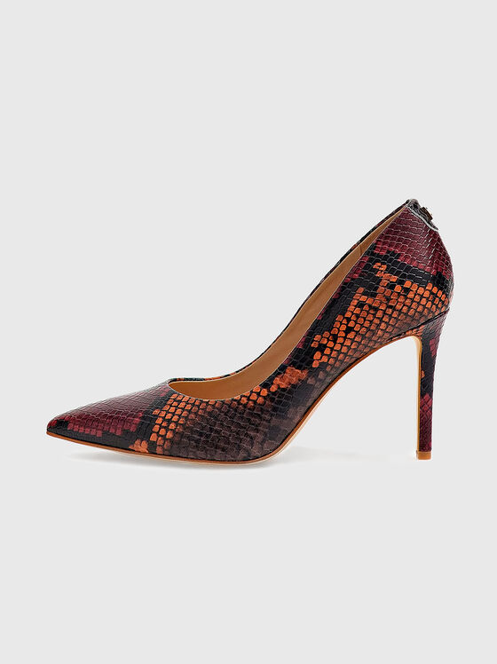 PIERA heeled shoes with animal print - 1
