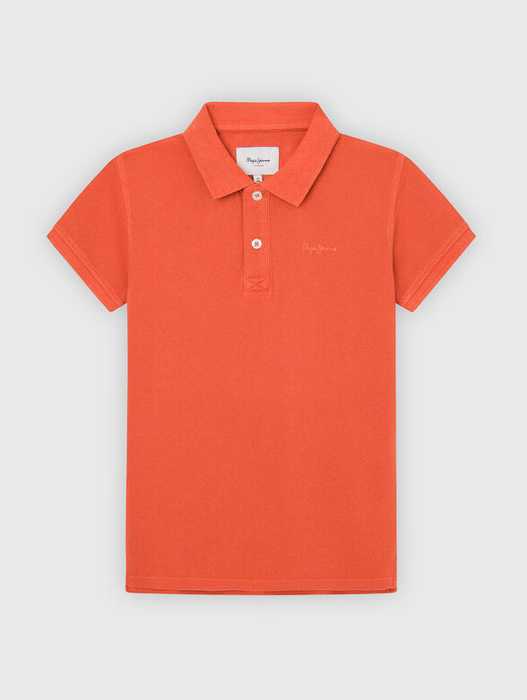 Polo shirt with logo embroidery - 1