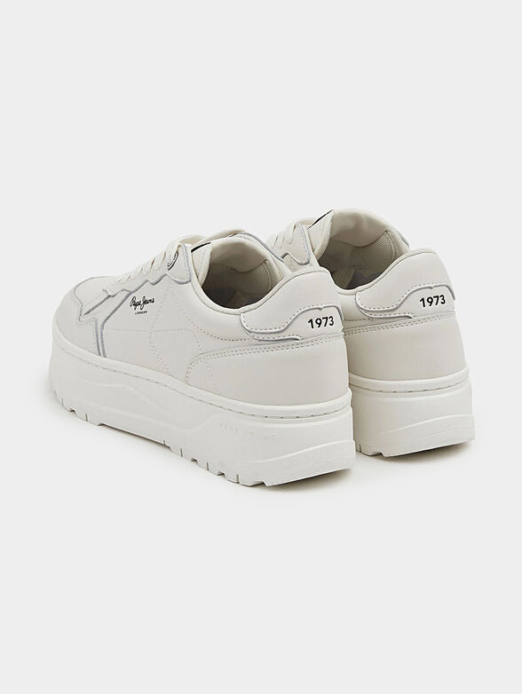 KORE BRITT black leather sports shoes - 3