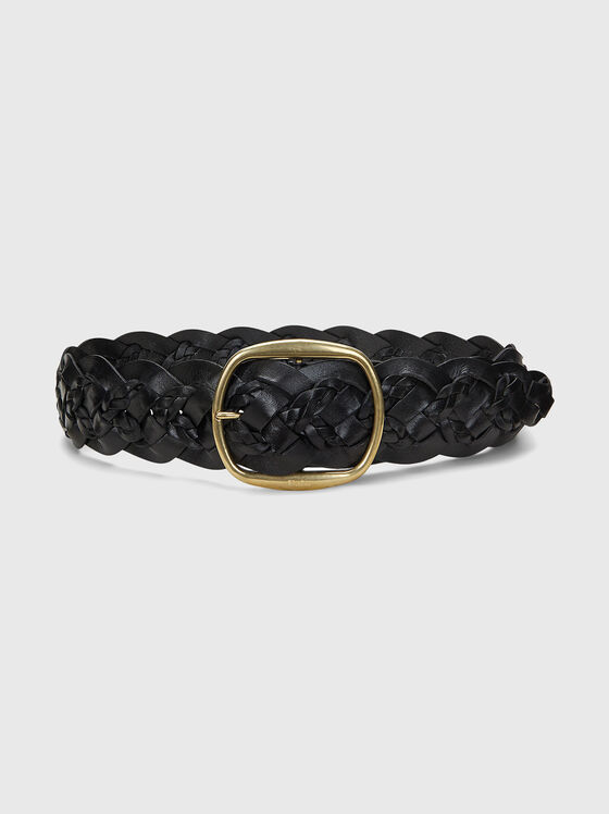Double-Braided Leather Belt  - 1