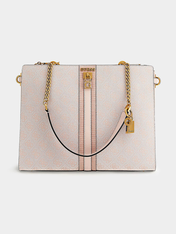 GINEVRA bag with monogram logo print - 1