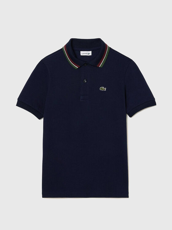 Tricou polo cu guler accentuat - 1