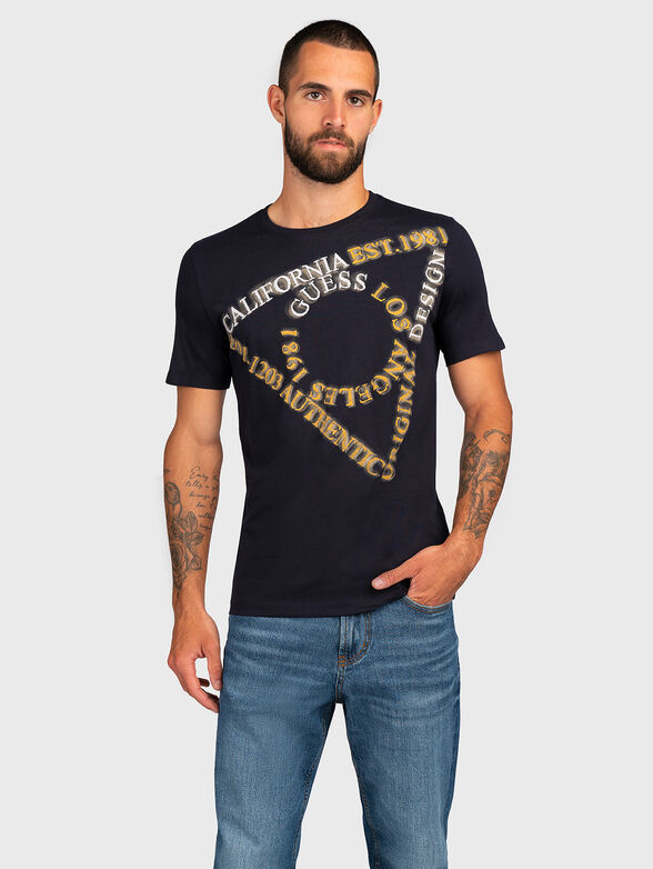 T-shirt in black color - 1