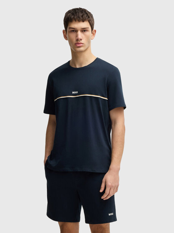Tricou UNIQUE albastru închis - 1