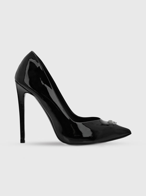 Pantofi cu toc cu element decorativ  - 1