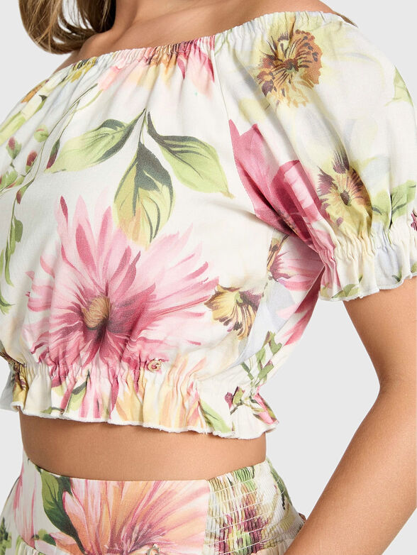 ELODIE off shoulder top - 3
