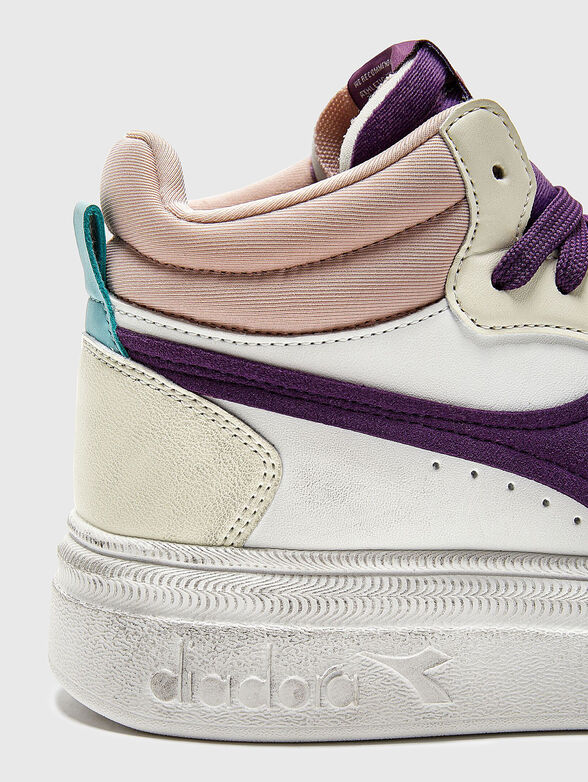 Sneakers with purple details - 4