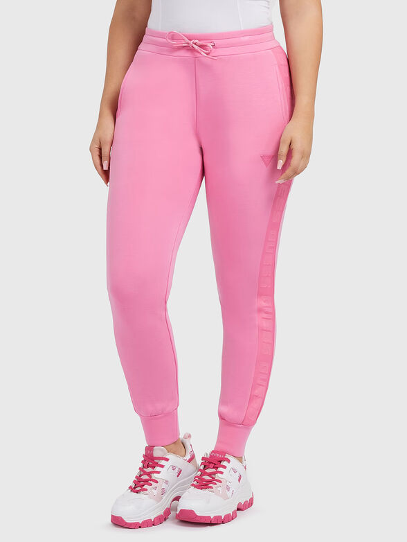 ALLIE sports trousers with ties at the waist - 1