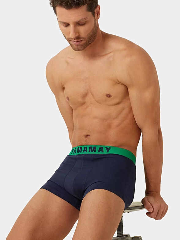 FASHION COLOR black trunks - 5