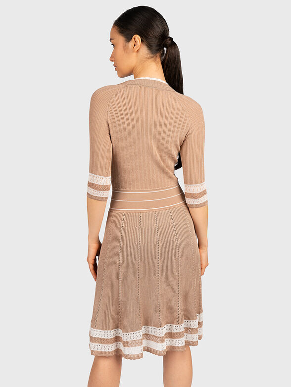 OLIVIA beige dress - 2
