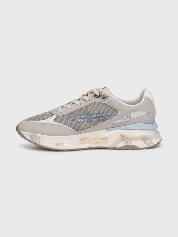 MOERUN grey sports shoes - 4